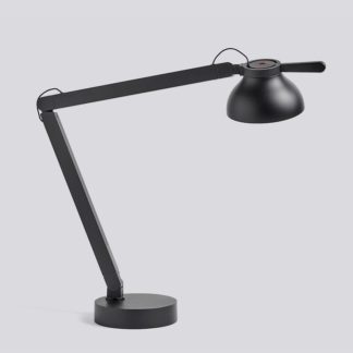 PC Double Armpc double arm - bureaulamp - zwart - met tafelbasis