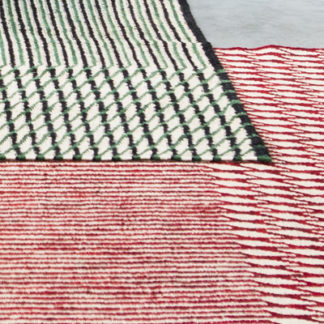 Blur Blur tapijt, rood
