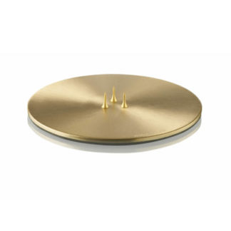 Candle PlateCandle Plate - matt gold