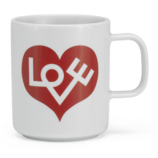 Coffee Mug - Love Heart Crimsonkoffietas - Love Heart Crimson