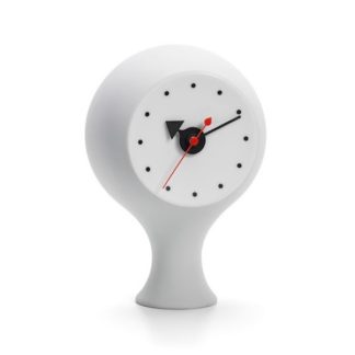 Ceramic Clock, Model #1ceramic clock, model 1, lichtgrijs