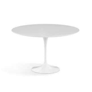 The Saarinen Collectionsaarinen - tafel - top in wit laminaat en witte voetLEVERTIJD: 10 weken