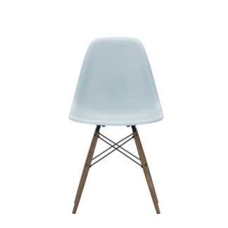 DSWEames Plastic Side Chair DSW, Esdoorn, donker, ijsgrijs LEVERTIJD: 8 weken